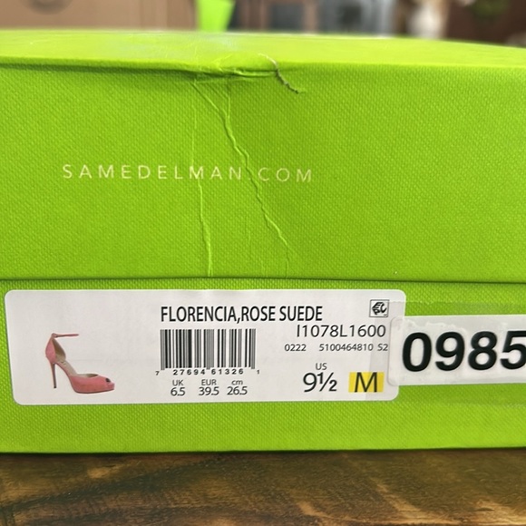 Sam Edelman Florencia Ankle Strap Stiletto Heels Size 9.5 - Picture 11 of 11